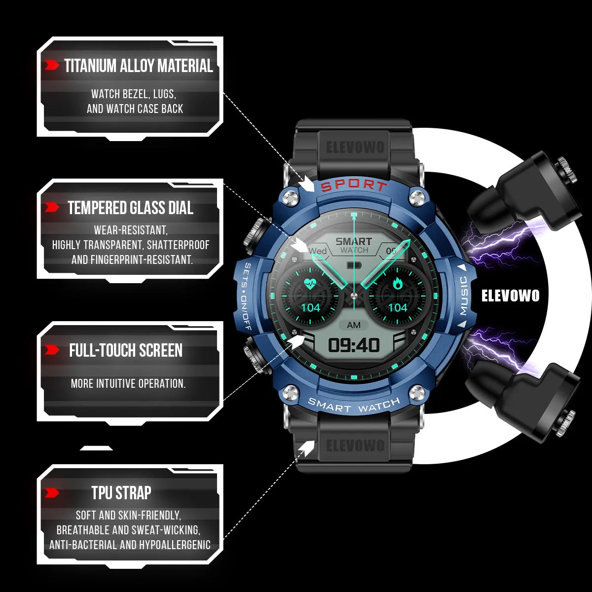 Haino Teko ST-3 Smart Watch