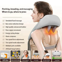 3d Kneeding Massage - Muscle Magic Massage Pillow