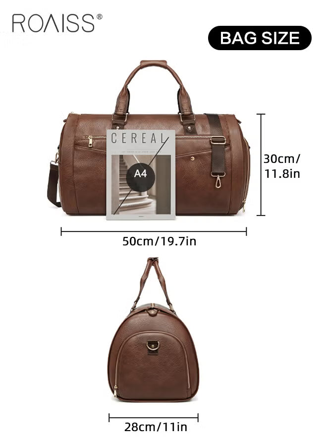 Leather Luggage Bag