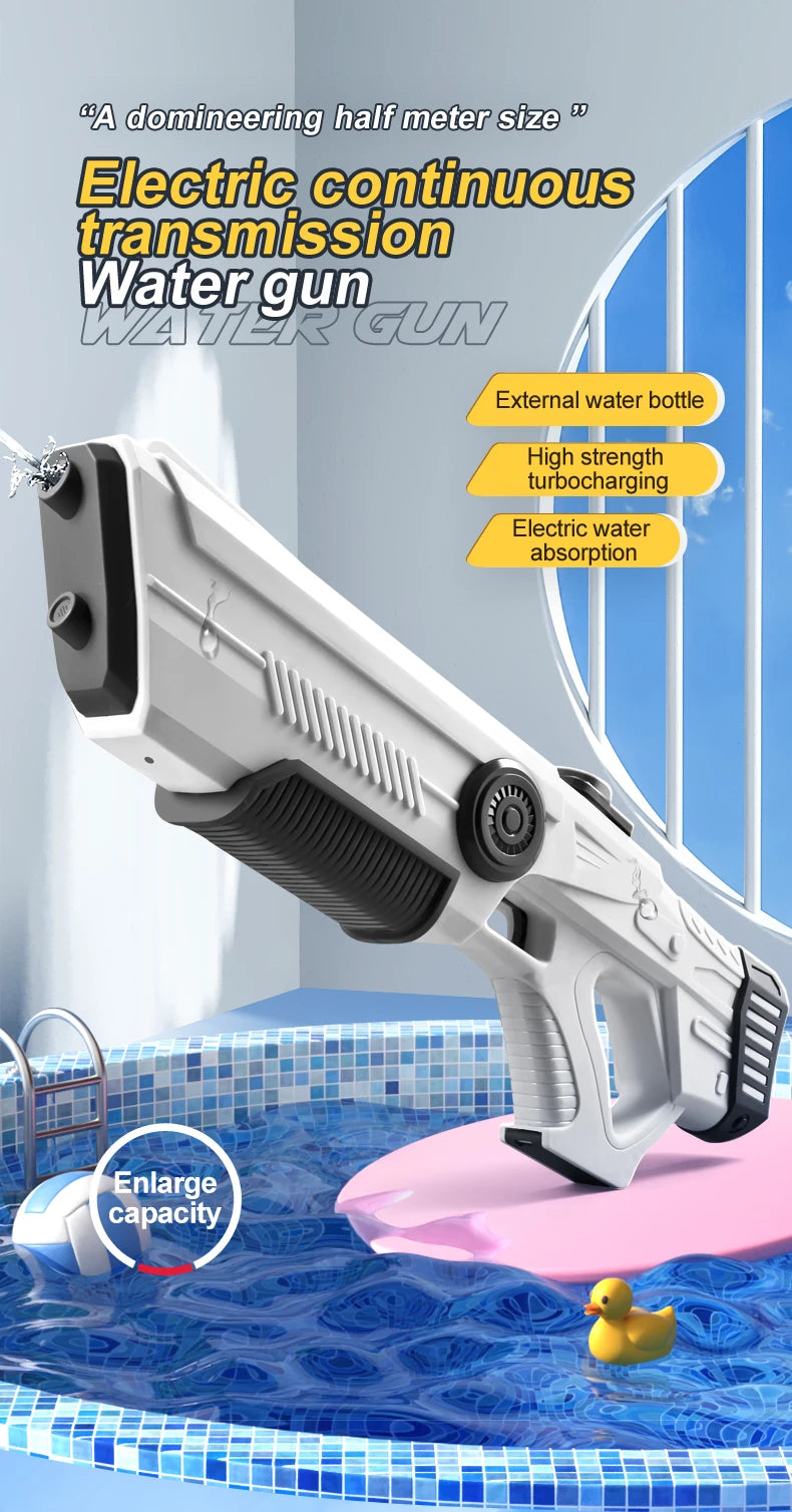 Electric burst water Toy gun - Fully automatic water Gun - High Pressure and Powerful range