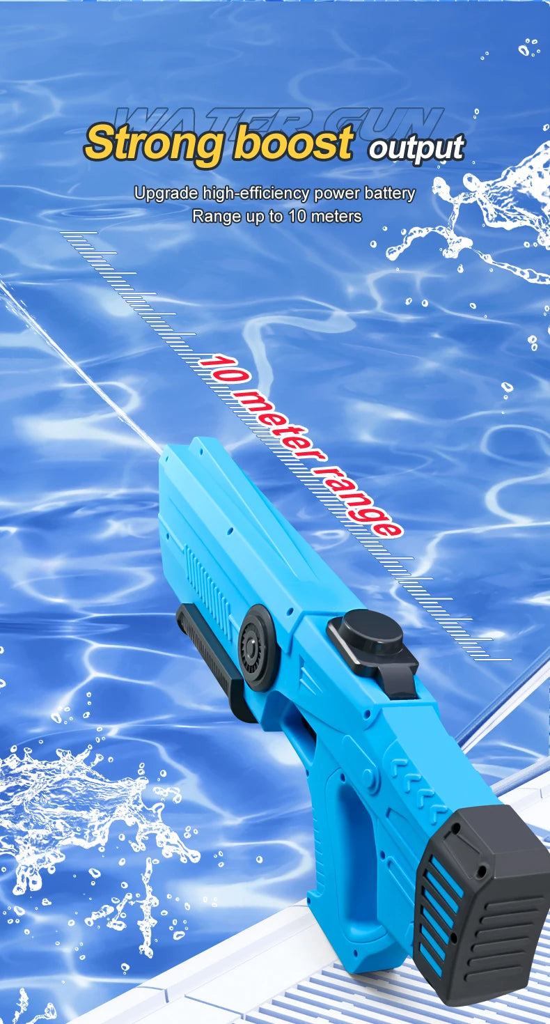 Electric burst water Toy gun - Fully automatic water Gun - High Pressure and Powerful range