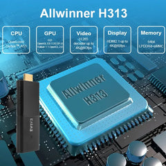 عصا تلفزيون أندرويد 4K واي فاي