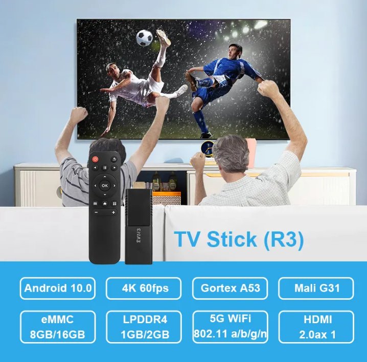 عصا تلفزيون أندرويد 4K واي فاي