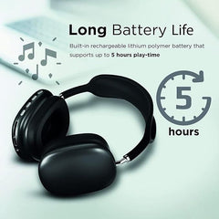 Wireless Headset Over-Ear Headphones with Mic