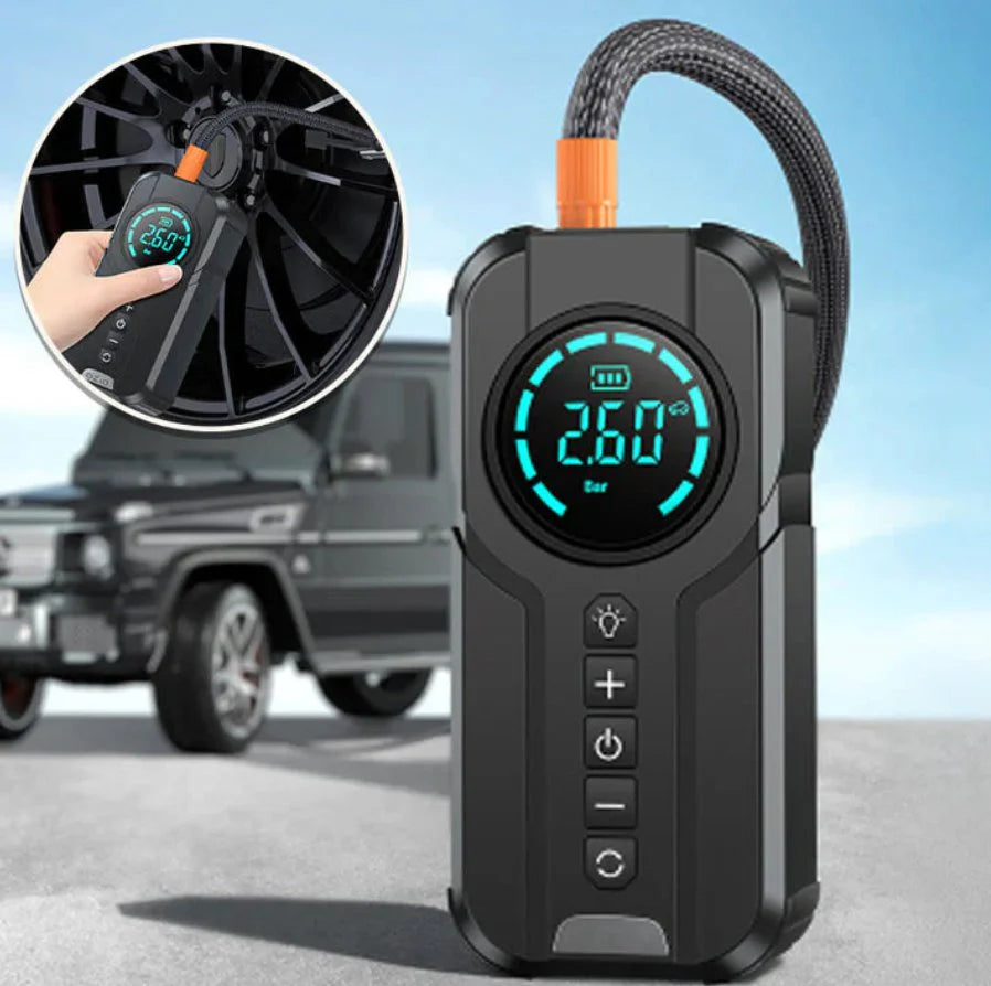 Jump Car Starter with Air Compressor