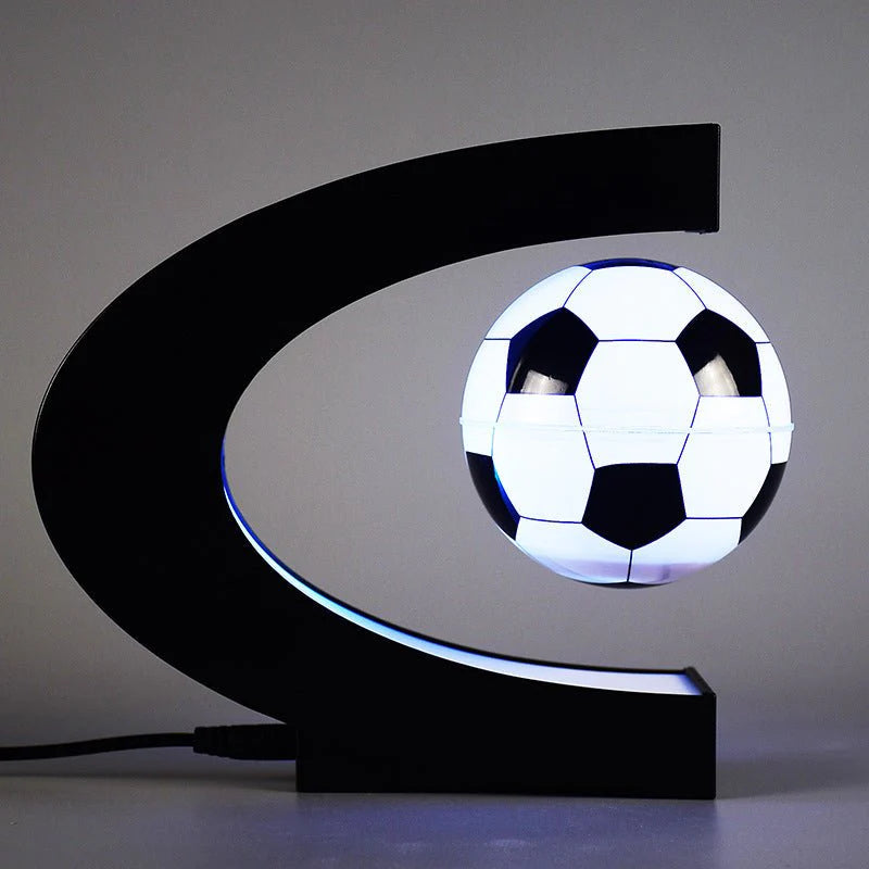 Magnetic Levitation Football Light – Floating Decor for Home
