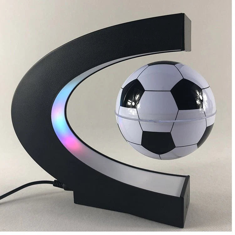 Magnetic Levitation Football Light – Floating Decor for Home