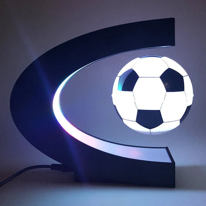Magnetic Levitation Football Light – Floating Decor for Home