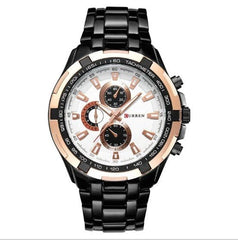 Men's Watch Business Steel Belt Quartz
