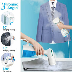 Black & Decker Garment Steamer HST1200-B5, 1200 W, 0.26 L, Blue, Steel Plate