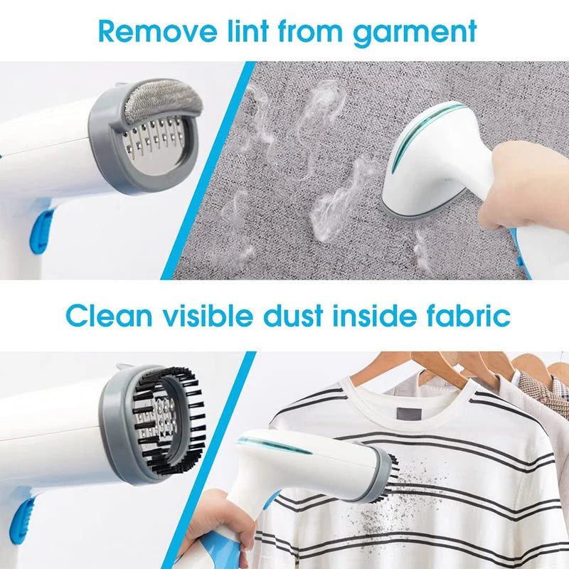 Black & Decker Garment Steamer HST1200-B5, 1200 W, 0.26 L, Blue, Steel Plate