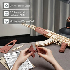 Robotime Rokr بندقية أوتوماتيكية AK-47