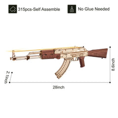 Robotime Rokr بندقية أوتوماتيكية AK-47