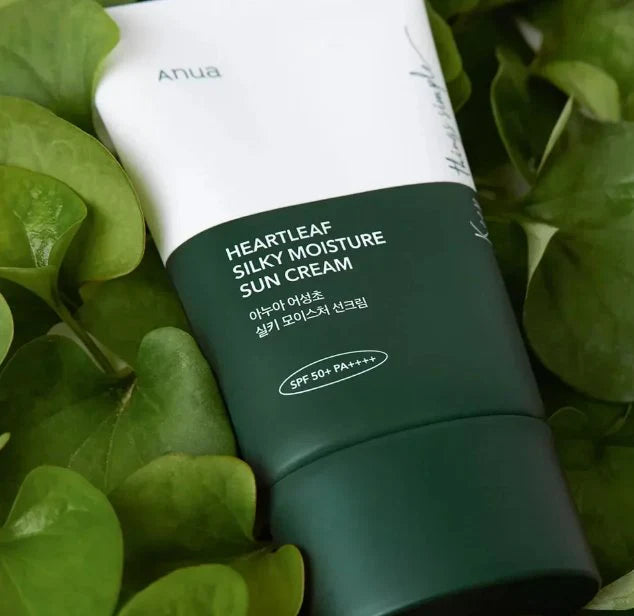 Anua Heartleaf Silky Moisture Sun Cream