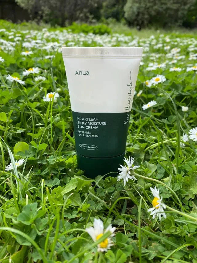 Anua Heartleaf Silky Moisture Sun Cream