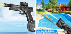 Electric Water Toy Gun for Children - Electronic Water Pistol With LED