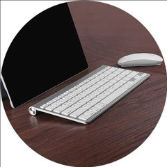 USB Slim Mouse & Mini Wireless Keyboard