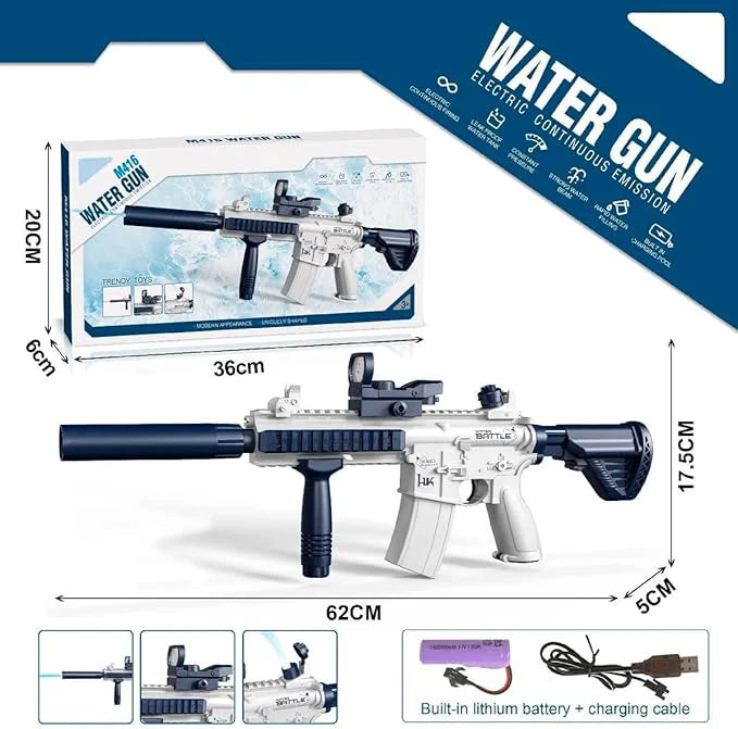 M416 Electric Water Toy Gun - M416 Water Blaster